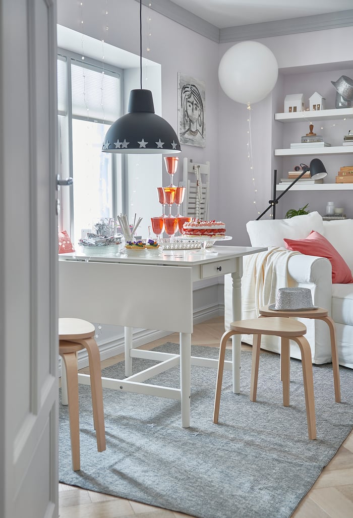 INGATORP Klapptisch, weiß, 65/123x78 cm - IKEA Österreich