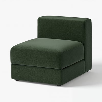Grüner JÄTTEBO-Stuhl, modern und umweltfreundlich mit recycelten Materialien.
