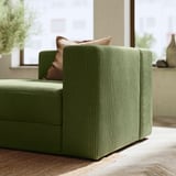 Grünes modulares Sofa JÄTTEBO. Weich, gepolstert mit klaren Linien, perfekt zum Entspannen.
