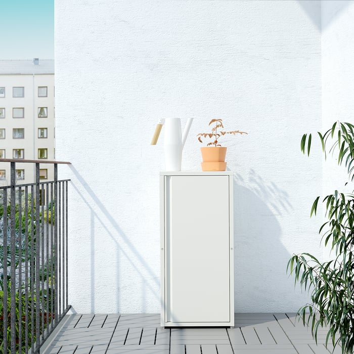 JOSEF Schrank drinnen/draußen, weiß, 40x35x86 cm - IKEA Österreich