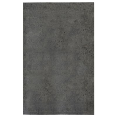 KALHYTTAN: dunkelgraue, rechteckige Laminatplatte, glatte Textur in Zementoptik.