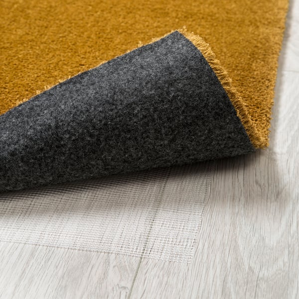Knardrup Teppich Kurzflor Gelb Ikea Osterreich