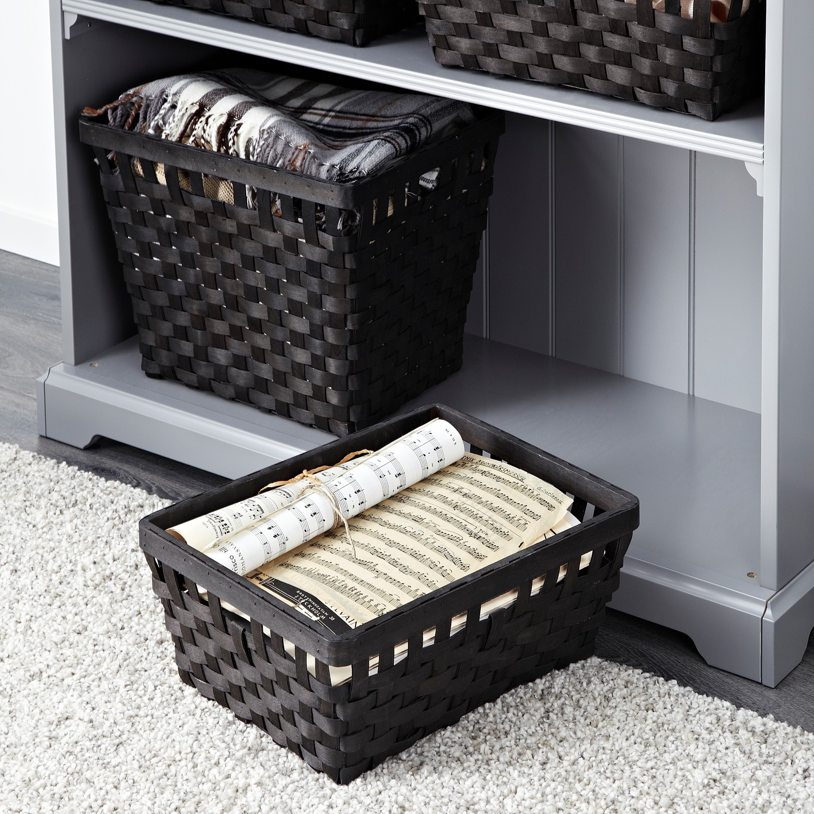 KNARRA Korb, schwarzbraun, 38x29x16 cm - IKEA Österreich