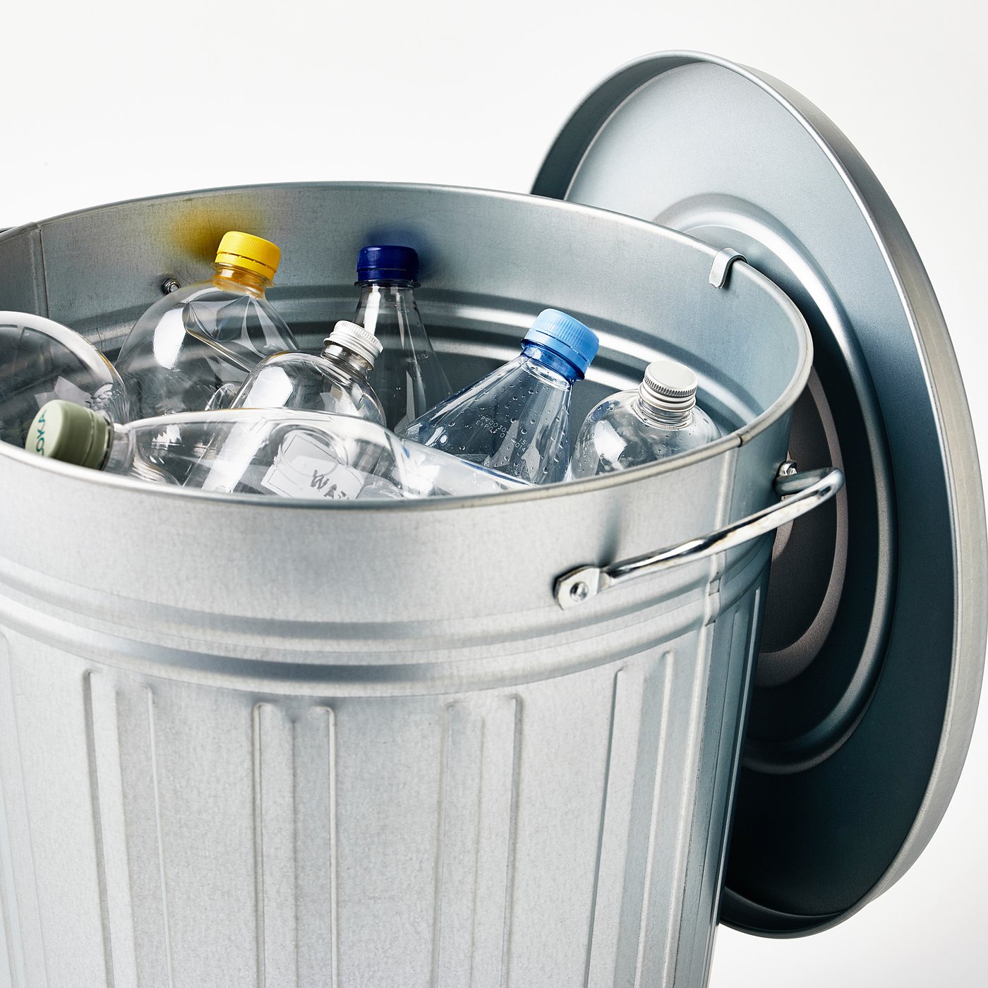 KNODD Tonne mit Deckel, verzinkt, 40 l - IKEA Österreich