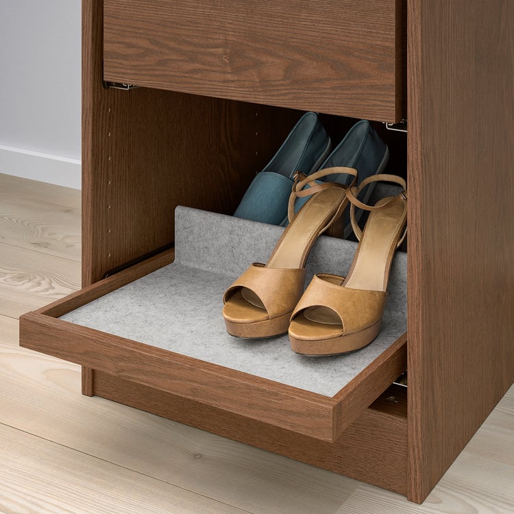 KOMPLEMENT Ausziehboden mit Schuheinsatz - Eschenachb braun las