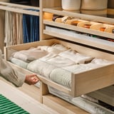 KOMPLEMENT Schublade mit Glasfront, Eicheneff wlas, 100x58 cm