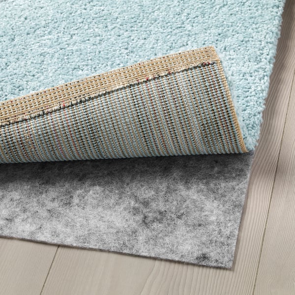 kongstrup teppich langflor hellblau grun 133x195 cm ikea osterreich