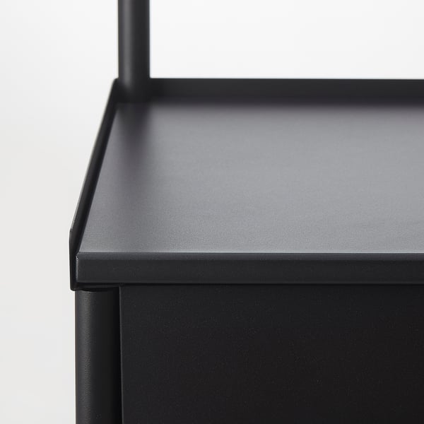 Kornsjo Schrank Mit Spiegel Schwarz Ikea Osterreich