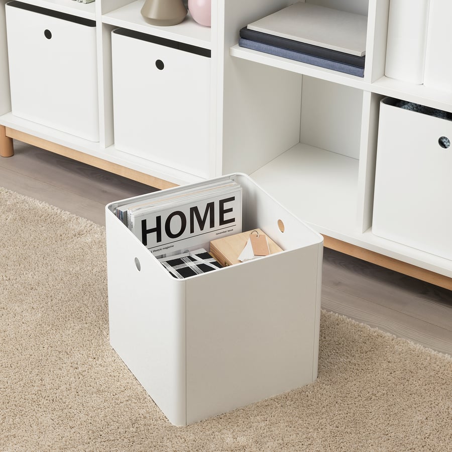 KUGGIS Box, weiß, 30x30x30 cm - IKEA Österreich