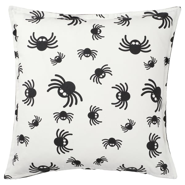 KUSTFYR Kissenbezug, verschiedene Muster weiß/schwarz, 50x50 cm