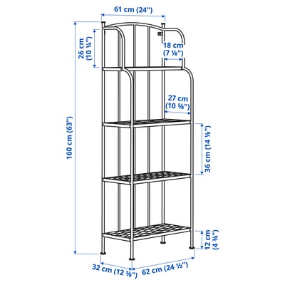 LÄCKÖ Outdoor Regal wetterfest online kaufen IKEA Österreich