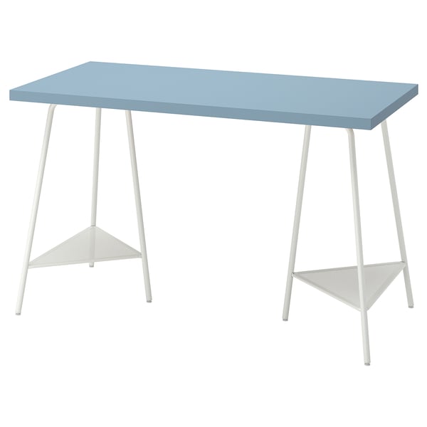Lagkapten Tillslag Schreibtisch Hellblau Weiss Ikea Osterreich