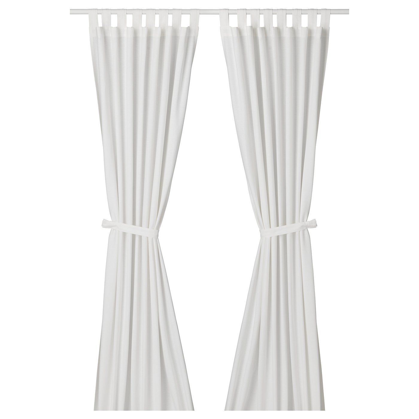 Lenda 2 Gardinen Raffhalter Gebleicht Weiss Ikea Osterreich