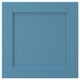 LERHYTTAN blaue Schubladenfront, Massivholzrahmen, Furnierplatte, klassisches Design.