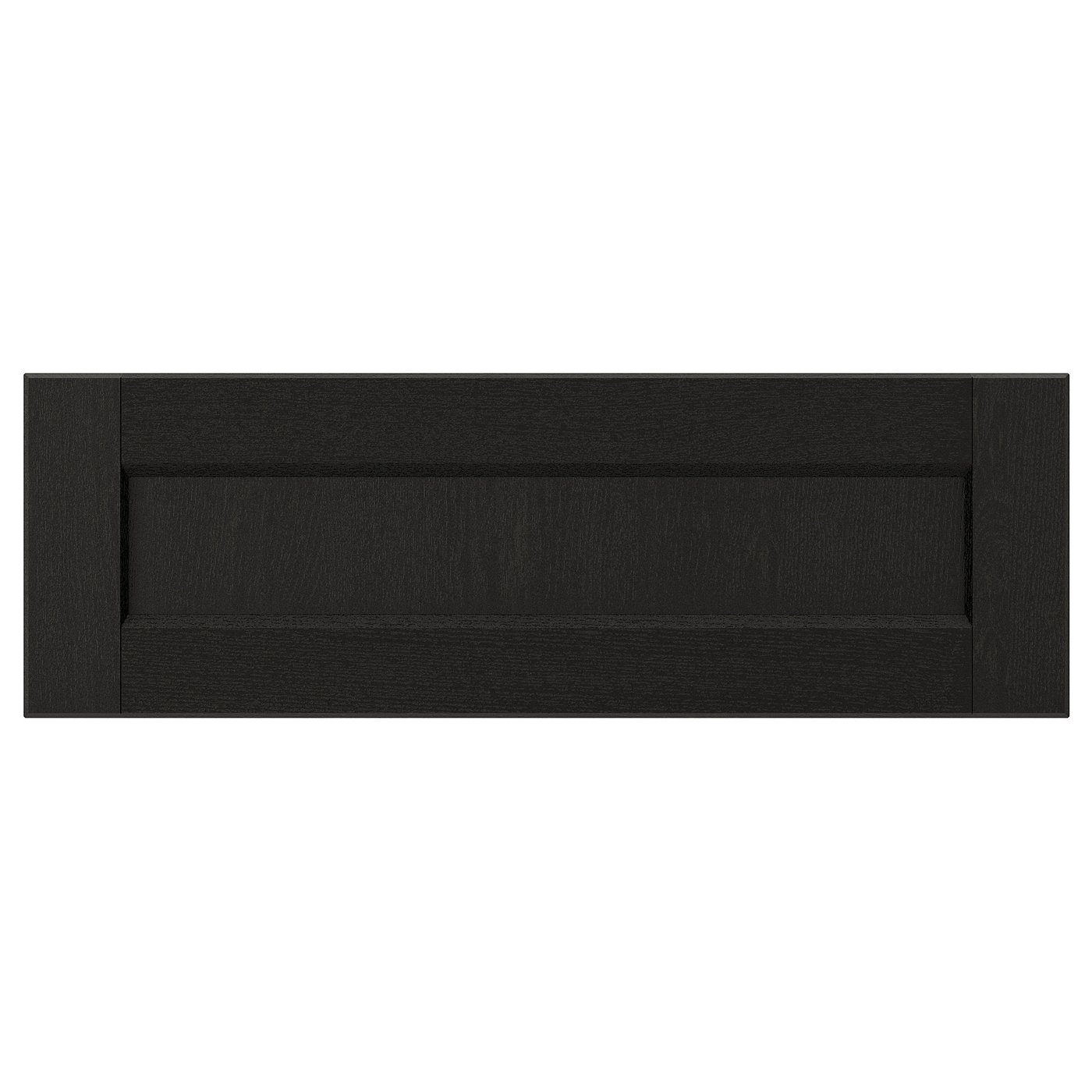 LERHYTTAN Schubladenfront - schwarz lasiert 60x20 cm