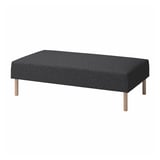 LILLEHEM Sofa, grau, Holzbeine, rechteckig, modernes Design.