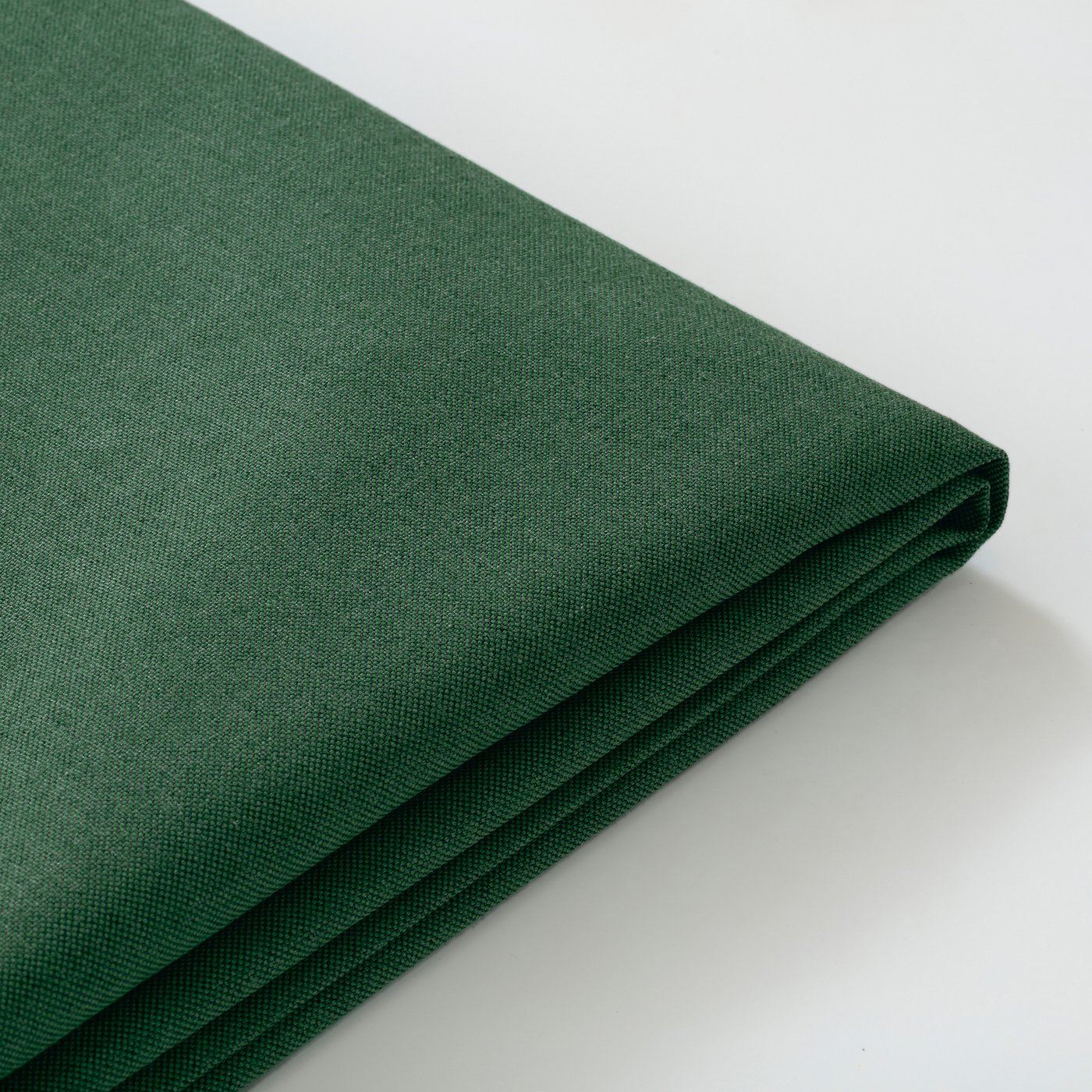 LINANÄS Sofaüberzug f 3er-Sofa m Récamiere - Vissle dunkelgrün