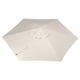 Beige LINDÖJA Sonnenschirmdach, recyceltes Polyester, UV-Schutz, Klettverschluss.