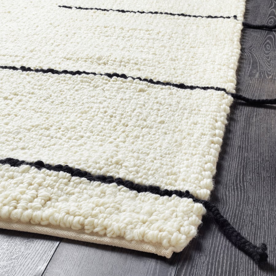 LOKALT Teppich, natur schwarz/Handarbeit, 133x195 cm - IKEA Österreich