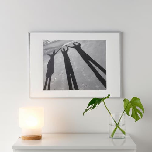 LOMVIKEN Bilderrahmen, Aluminium, 50x70 cm - IKEA Österreich
