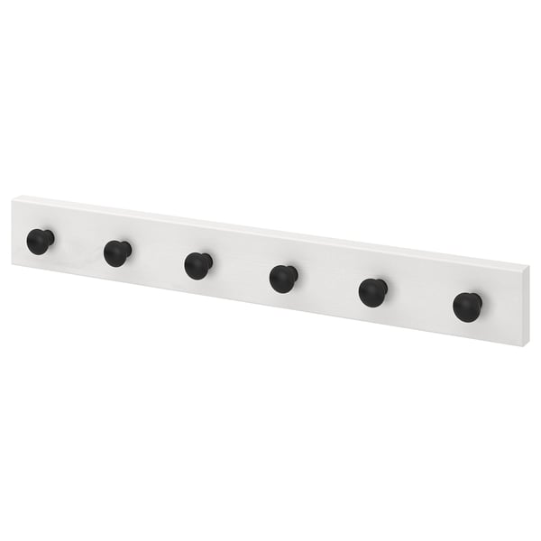 Lurt Eneryda Leiste Mit 6 Knopfen Weiss Schwarz Ikea Osterreich