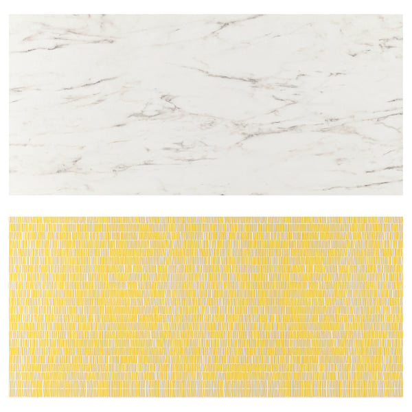 Lysekil Wandpaneel Doppelseitig Weiss Marmoriert Gemustert Ikea Osterreich