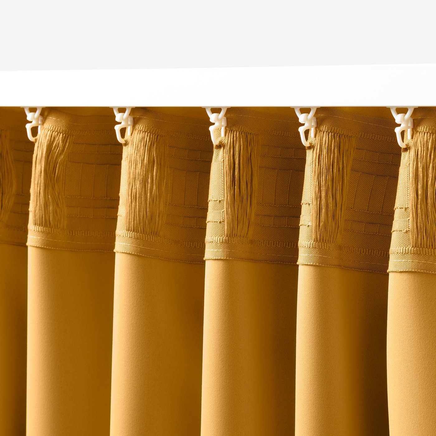 MAJGULL 2 Gardinenschals (abdunk.), gelb, 145x300 cm - IKEA Österreich