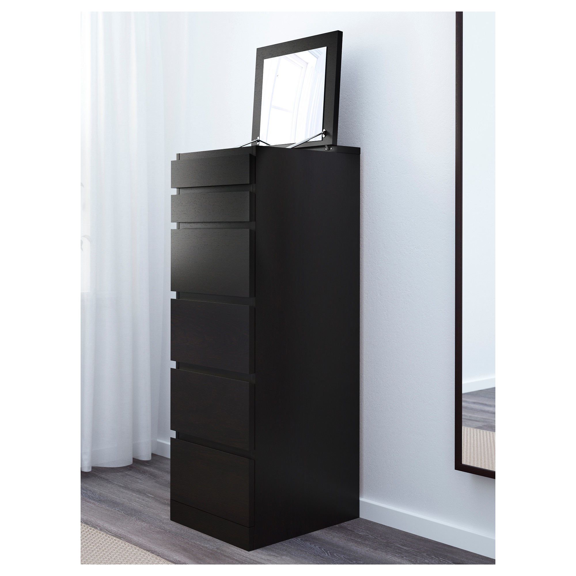 malm kommode ikea 6 schubladen
