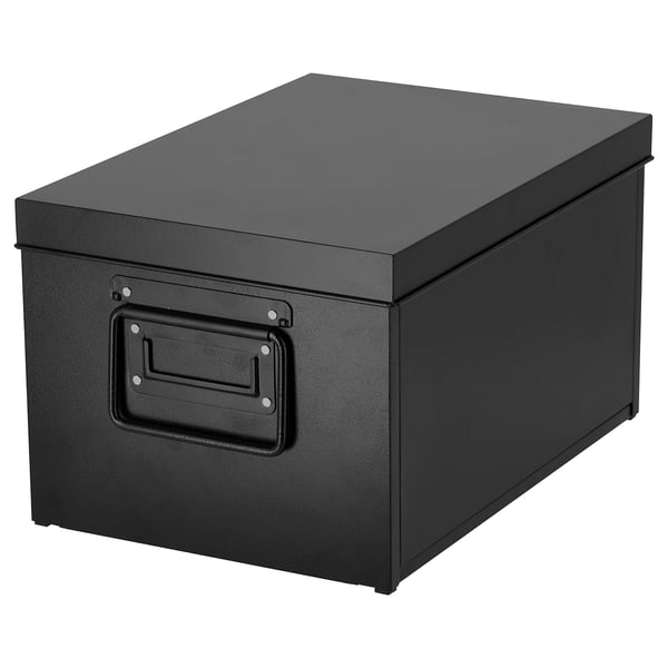 MANICK Box mit Deckel, schwarz. Alle Informationen zum Produkt - IKEA