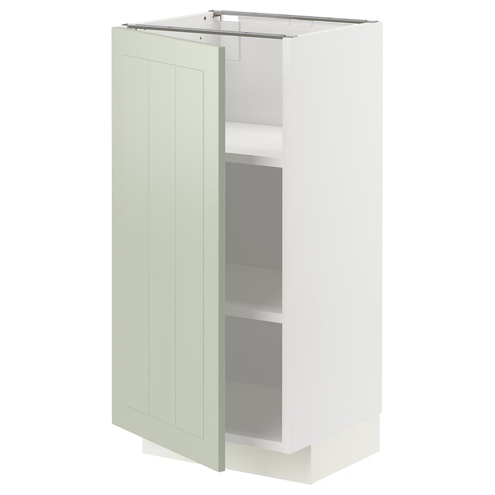 METOD Unterschrank mit Böden, weiß/Stensund hellgrün, 40x37 cm IKEA Österreich