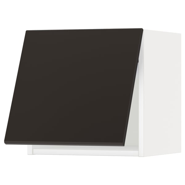 Metod Wandschrank Horizontal Weiss Kungsbacka Anthrazit Ikea