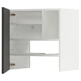 METOD Küchenschrank in Weiß mit verstellbaren Regalen; Modernes, minimalistisches Design.