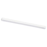 MITTLED, moderne Küchenleuchte, weiß, schlanke rechteckige Form, Aluminium mit LED, minimalistisches Design.