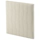 Option: MITTZON beige Akustik-Schreibtischschirm, rechteckig mit strukturiertem Stoff, schallabsorbierend.