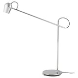 Moderne Schreibtischlampe aus Chrom mit USB-C-Aufladung