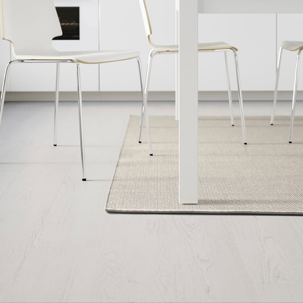 Morum Teppich Flach Gewebt Drinnen Drau Beige Drinnen Draussen