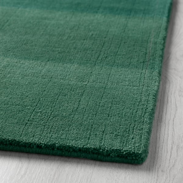 Nodebo Teppich Kurzflor Handarbeit Grun Ikea Osterreich