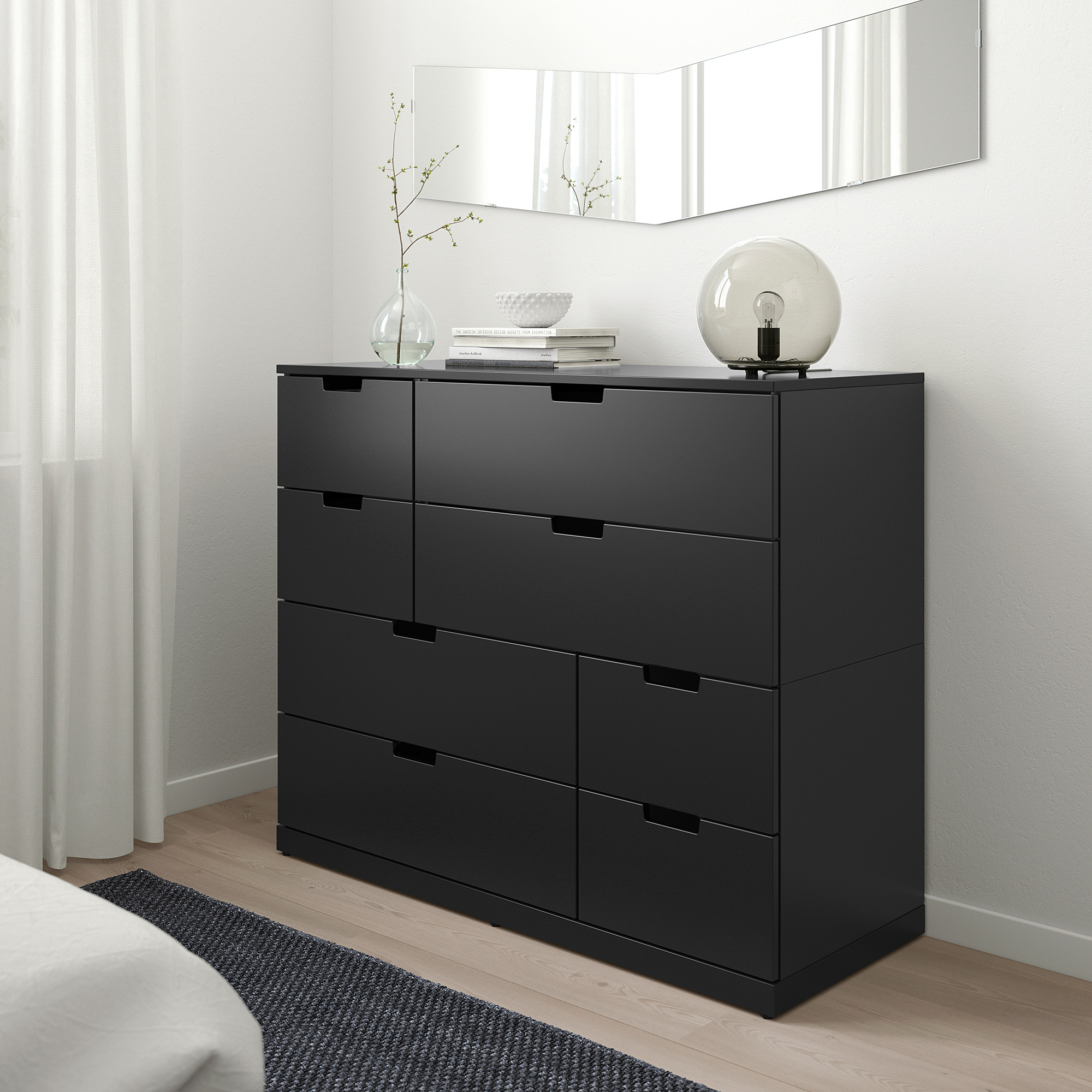 Ikea Kommode Schwarz