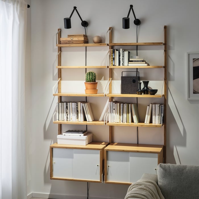 NYMÅNE Arbeits-/Wandleuchte, anthrazit - IKEA Österreich