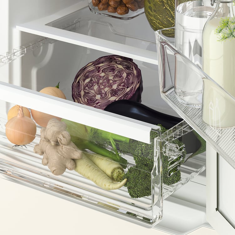 PÅKALLA Kühl-/Gefrierschrank, IKEA 300 freistehend/weiß, 216/95 l