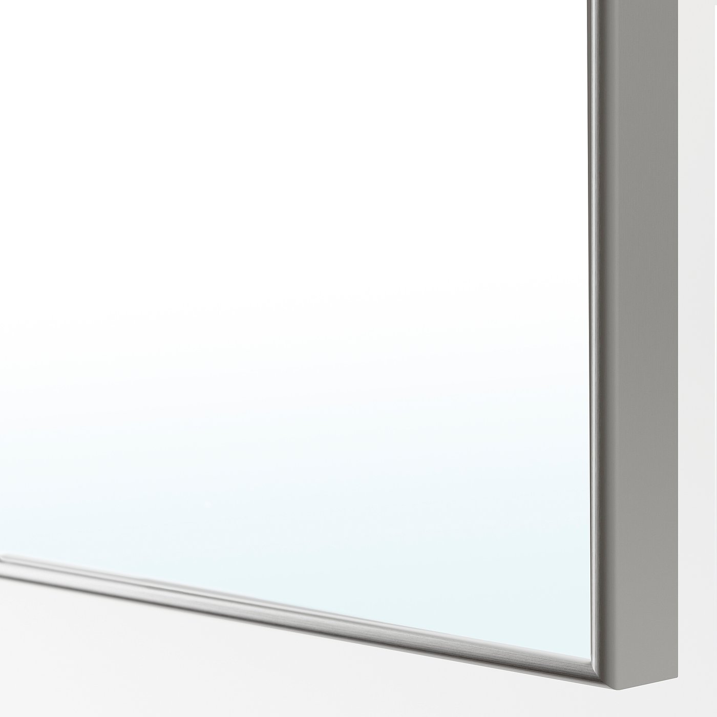 PAX / REINSVOLL/ÅHEIM Schrankkombination - weiß/graubeige Spiegelglas 200x60x201 cm