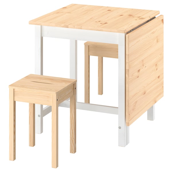 PINNTORP / HÄGERNÄS Tisch + 2 Hocker