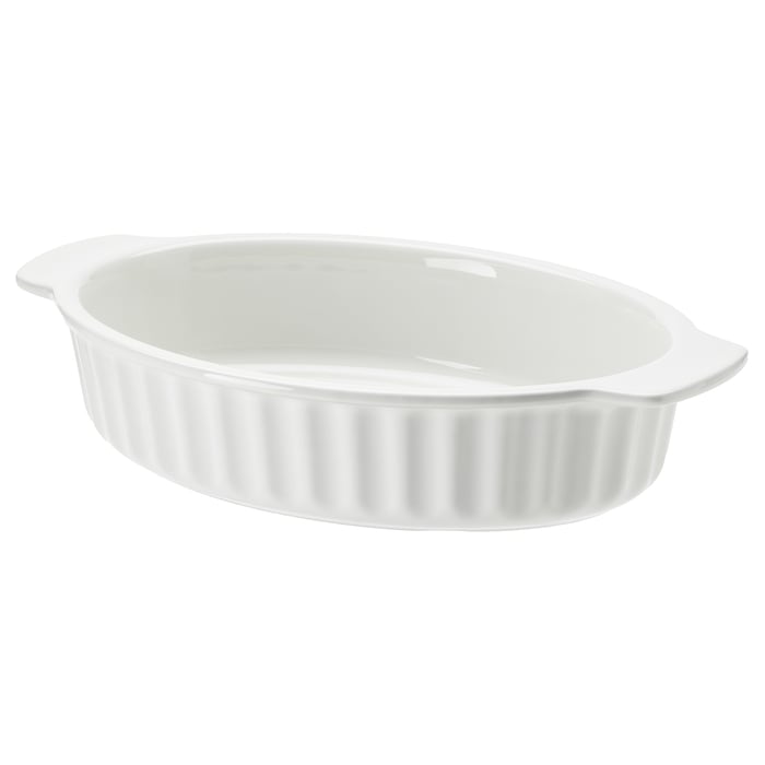 Maxwell & Williams Kitchen Auflaufform Oval 13cm - Porzellan Backform Weiß