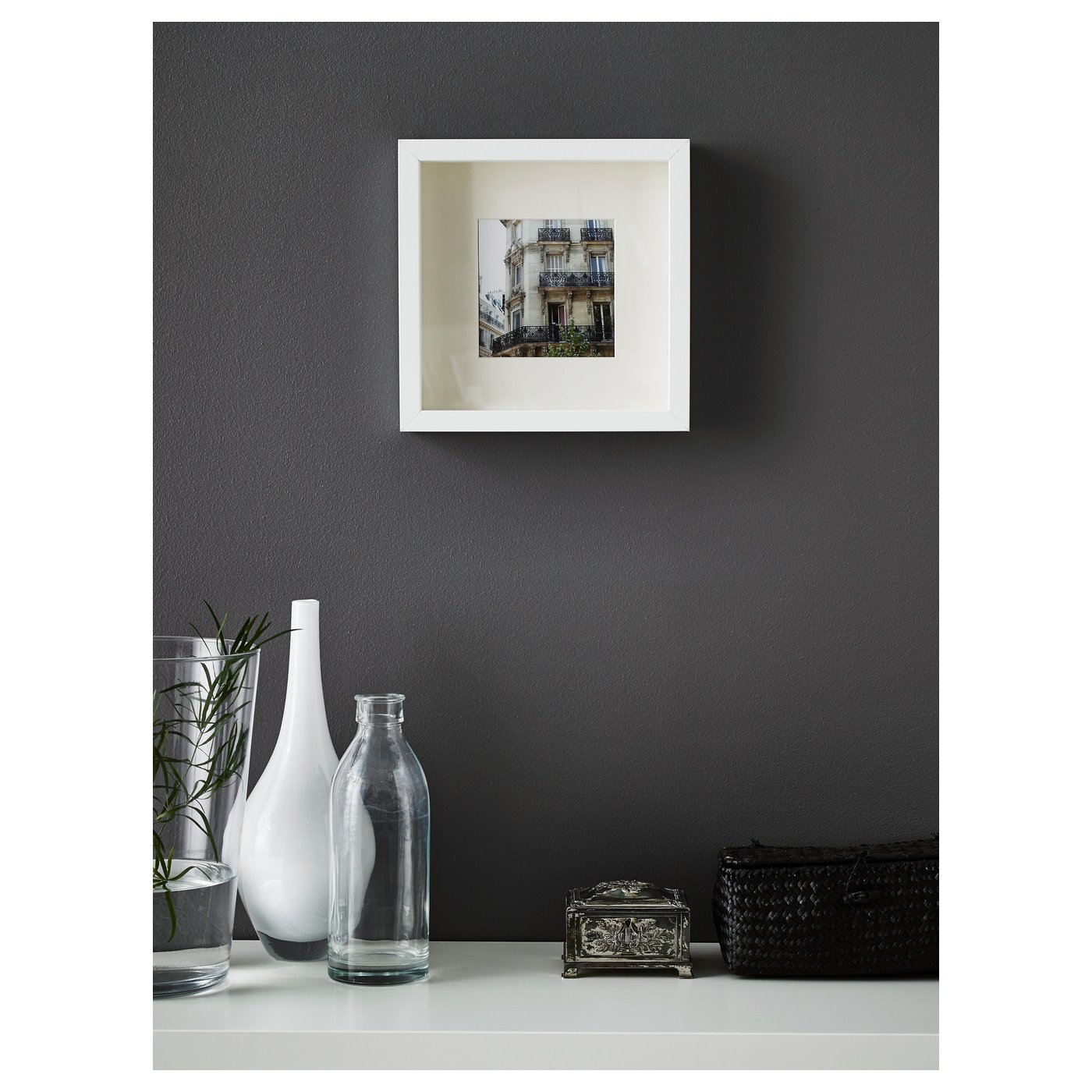 Ikea Ribba Rahmen In Schwarz 23x23x4 5cm Sosa Sg