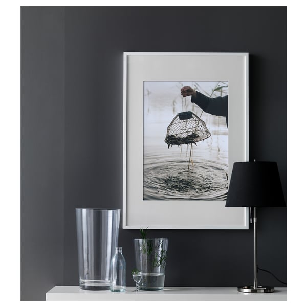 RIBBA Rahmen, weiß, 50x70 cm - IKEA Österreich