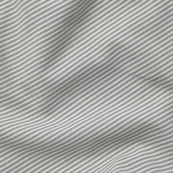 Diagonal gestreifter grauer Stoff, leicht strukturiert, hohe Qualität.