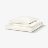 RUNDHAGTORN Bettwäsche-Set, 2-teilig, weiß, 150x200/50x60 cm
