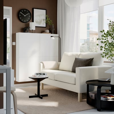 SALTSJÖBADEN 2er-Sofa, Blekinge weiß