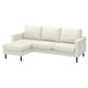 SALTSJÖBADEN 3er-Sofa mit Récamiere, Gunnared beige
