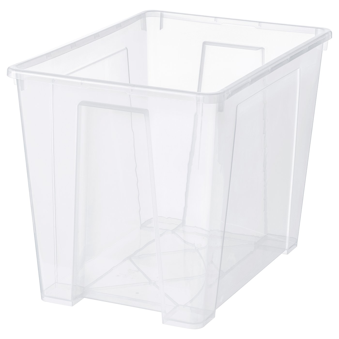 6 Transparente Aufbewahrungsboxen Mit Deckel – Stapelbare Kunststoff-Boxen 32x23x18 Cm Zum Organisieren